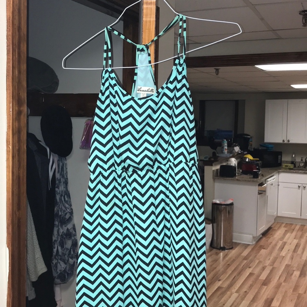 Annabella Chevron Dress
